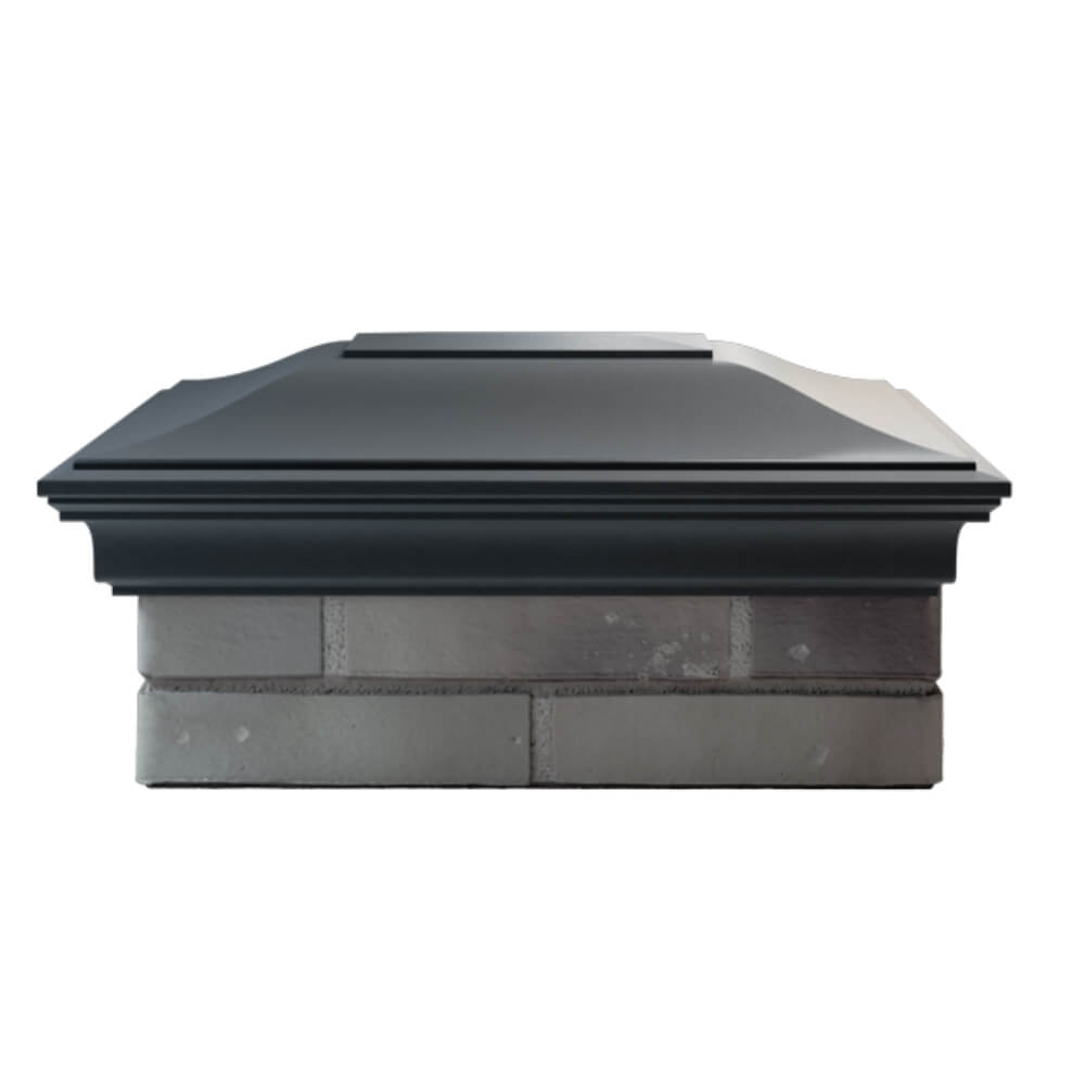 Колпак Zking Монблан Серый на столб 2х1.5 кирпича (515х385мм) в Минске фото