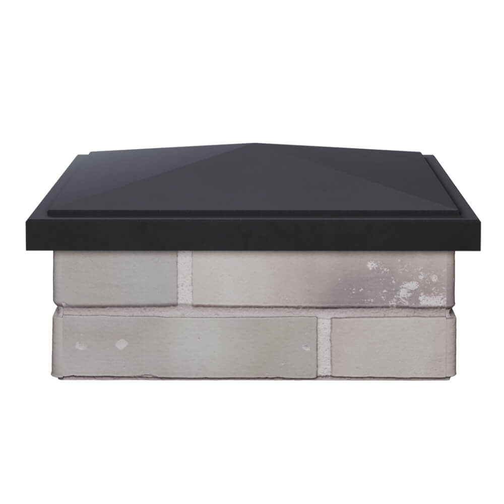 Колпак Zking БонаМоно Серый на столб 1.5х1.5 кирпича (385х385, 400х400мм) Минск фото