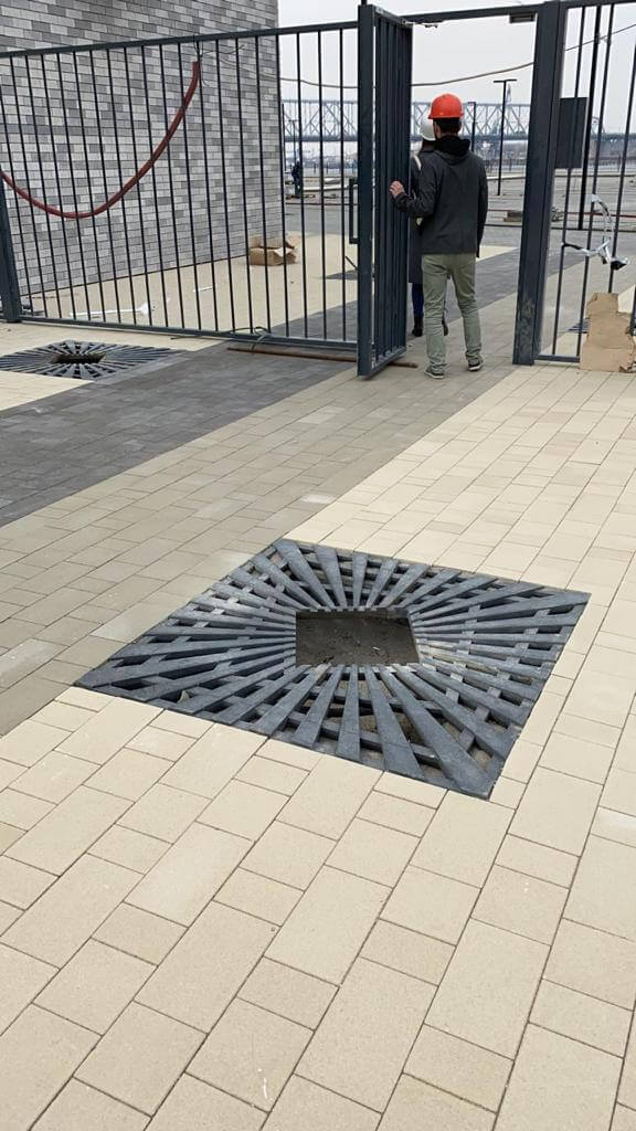 Приствольная решетка для дерева ZKING ATMOSPHERE 1.2х1.2м Черная в Минске фото