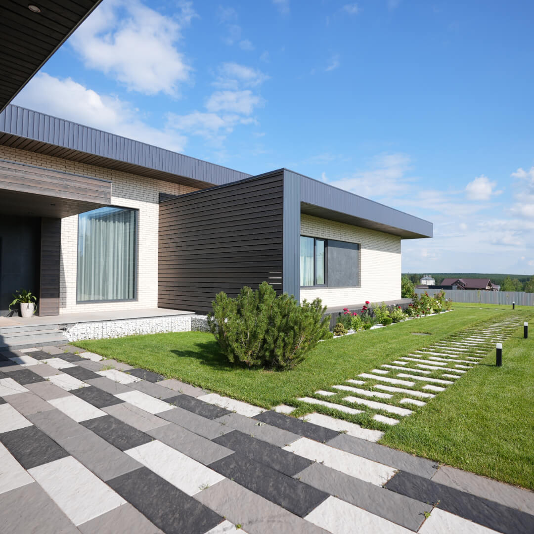 Шаговая плита STONE Светлая Галька 990х330х55мм в Минске фото