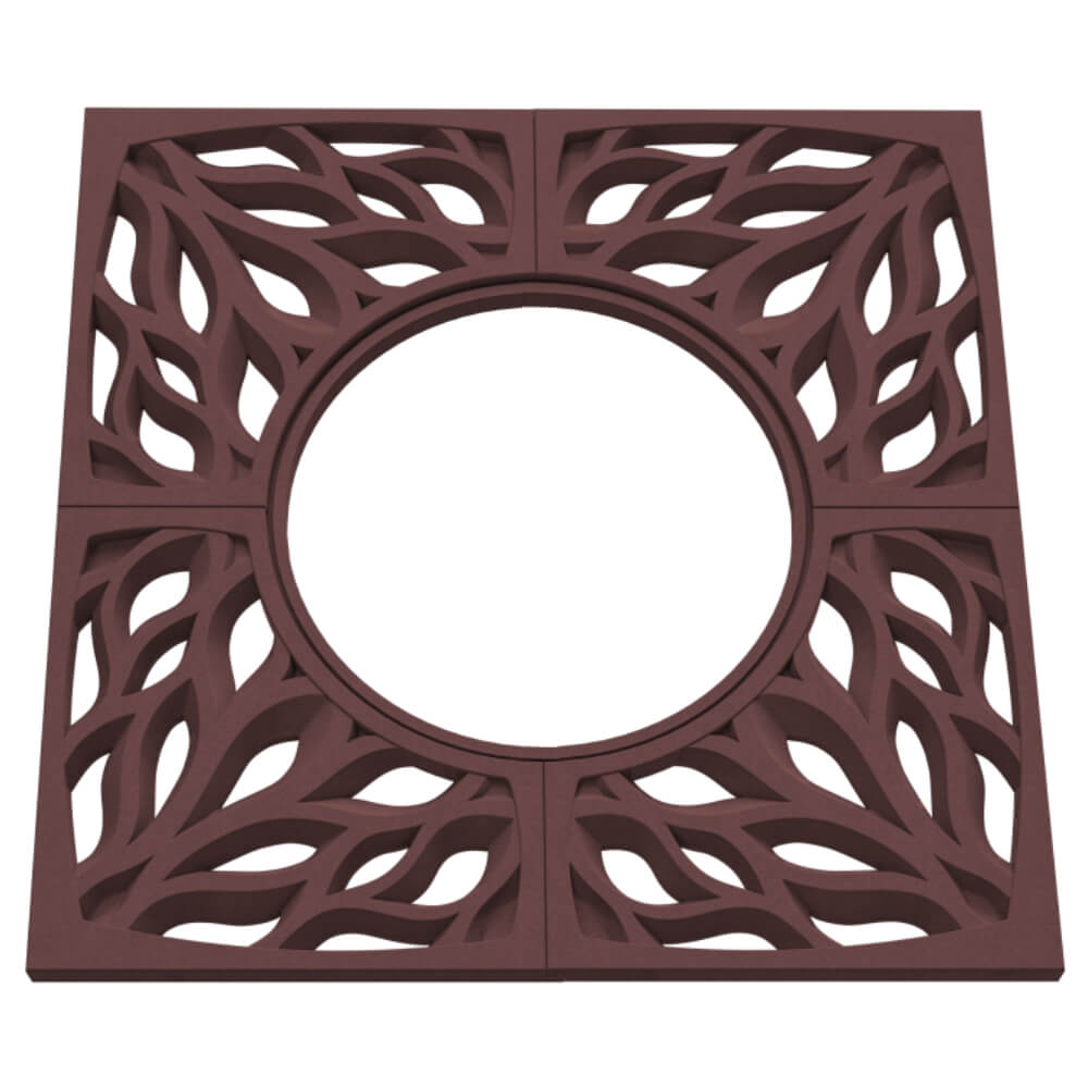 Приствольная решетка для дерева ZKING CRUST 1.2х1.2м Коричневая в Минске фото