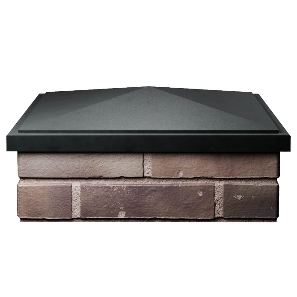 Колпак Zking БонаМоно Черный на столб 2х2 кирпича (515х515, 530х530мм) Минск фото