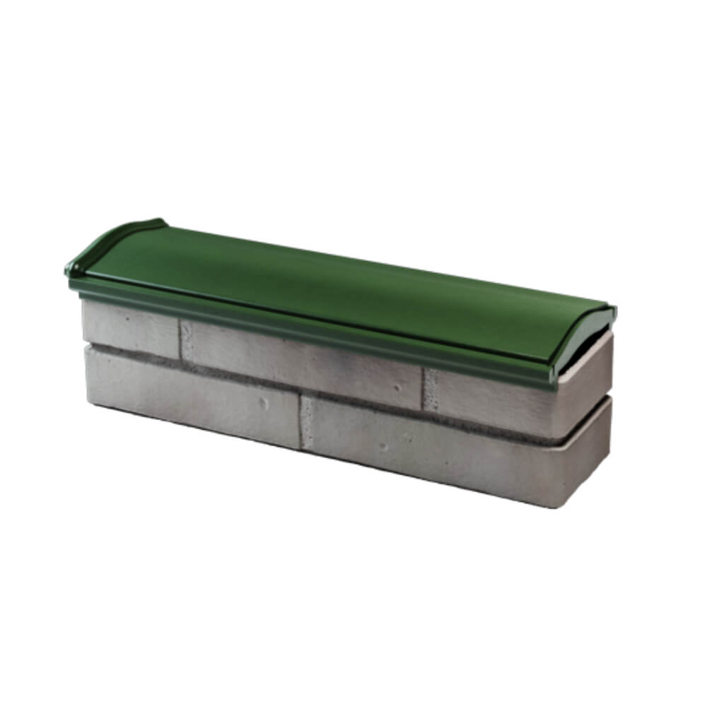 Парапет Zking Монблан Зеленый посадка на 0.5 кирпича (130мм) в Минске фото