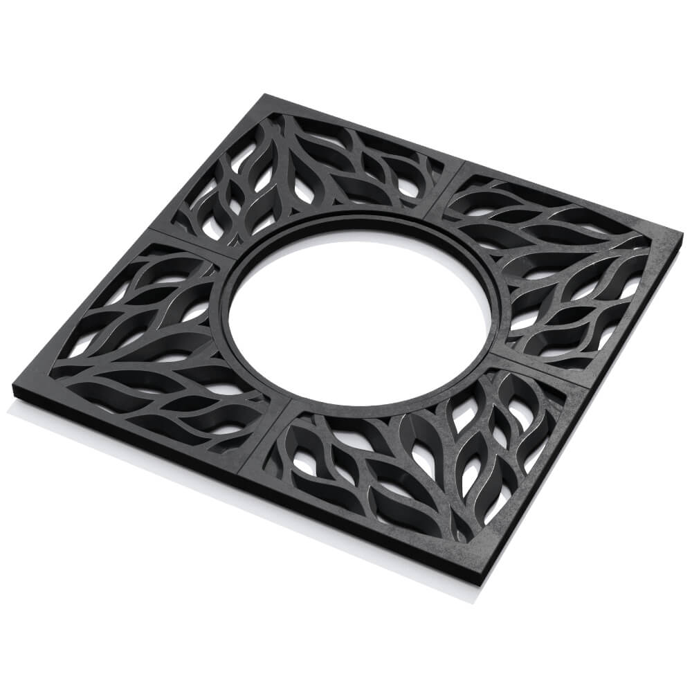 Приствольная решетка для дерева ZKING CRUST 1.2х1.2м Черная в Минске фото