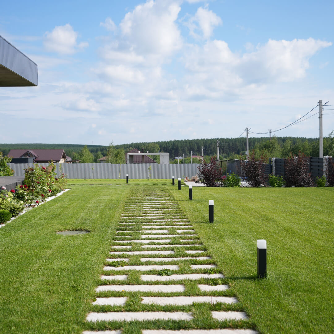 Шаговая плита STONE Светлая Галька 990х330х55мм в Минске фото