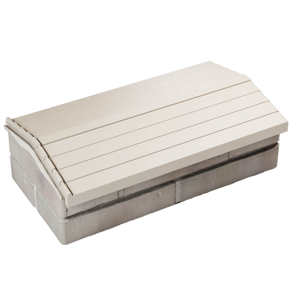 Парапет Zking Бона ХайТек Бежевый с посадкой на 1 кирпич (200/225/255мм) в Минске фото