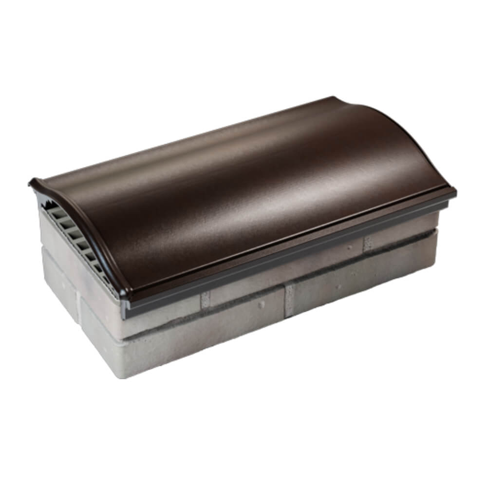 Парапет Zking Монблан Коричневый посадка на 1 кирпич (200/225/255мм) в Минске фото