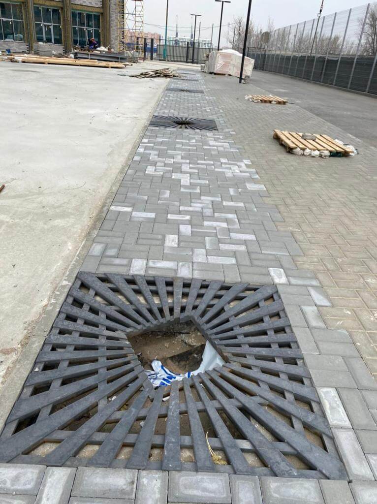 Приствольная решетка для дерева ZKING ATMOSPHERE 1.2х1.2м Черная в Минске фото