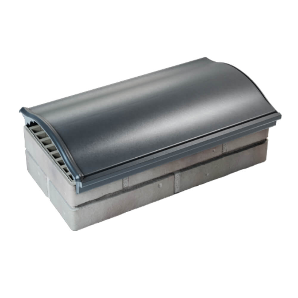 Парапет Zking Монблан Серый посадка на 1 кирпич (200/225/255мм) в Минске фото