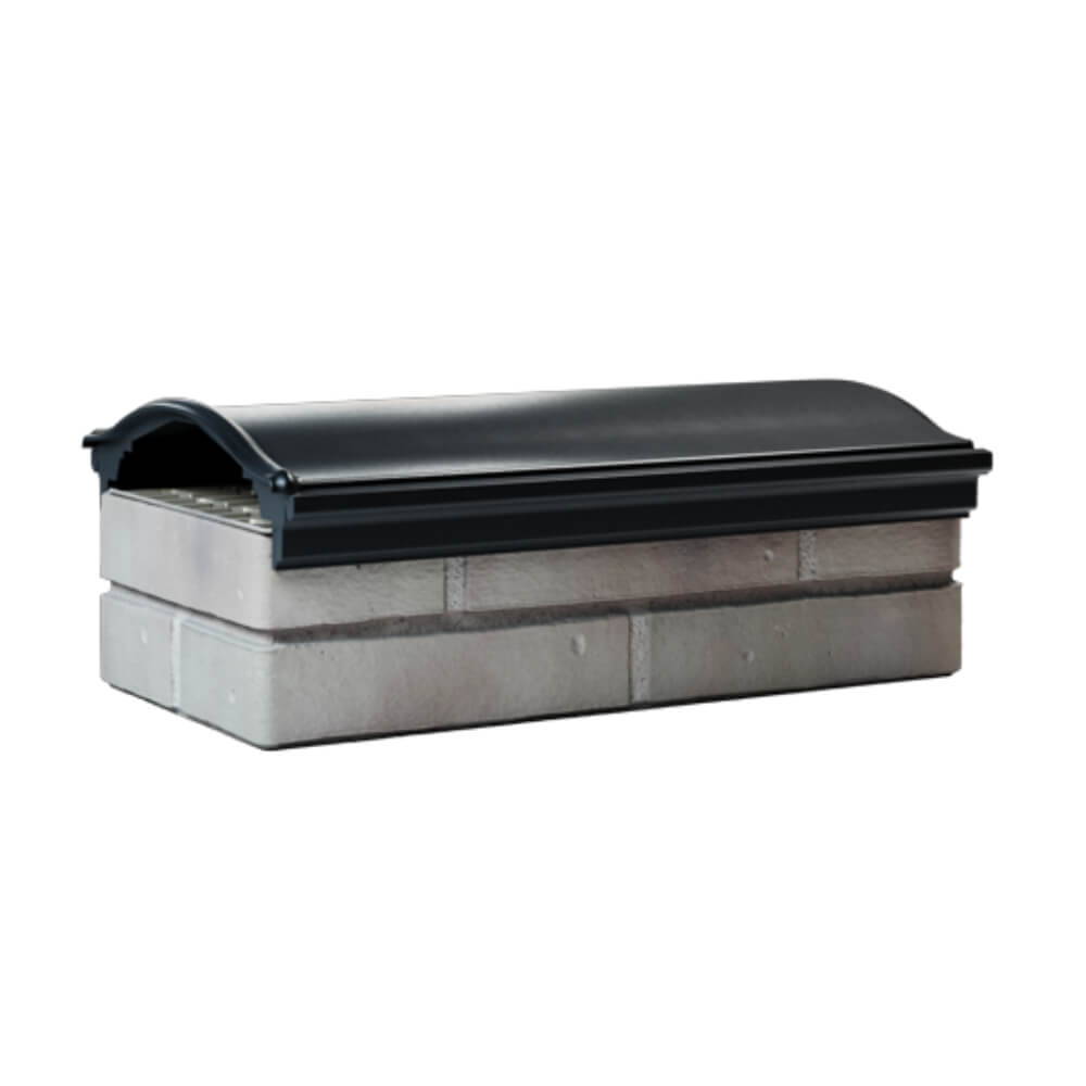 Парапет Zking Монблан Черный посадка на 1 кирпич (200/225/255мм) Минск фото