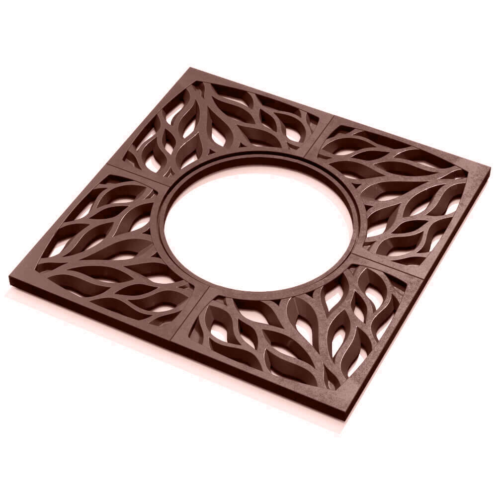 Приствольная решетка для дерева ZKING CRUST 1.2х1.2м Коричневая в Минске фото