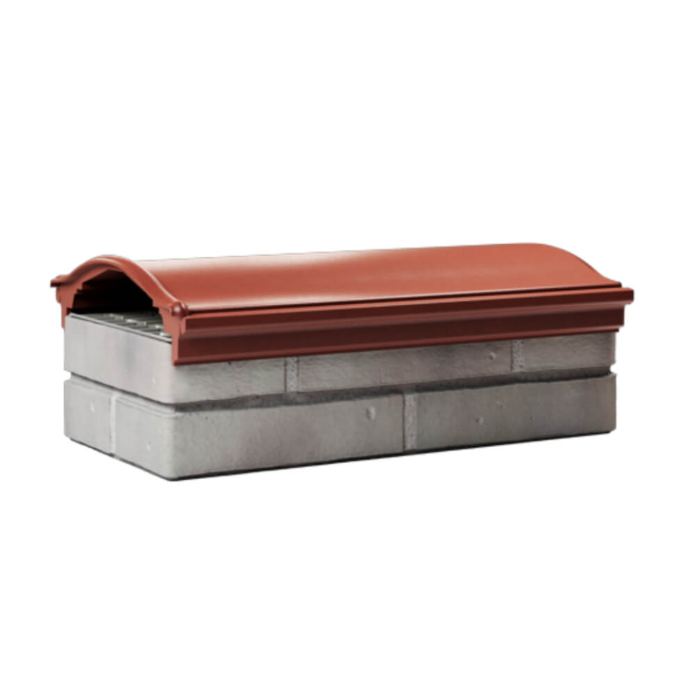 Парапет Zking Монблан Красный посадка на 1 кирпич (200/225/255мм) Минск фото