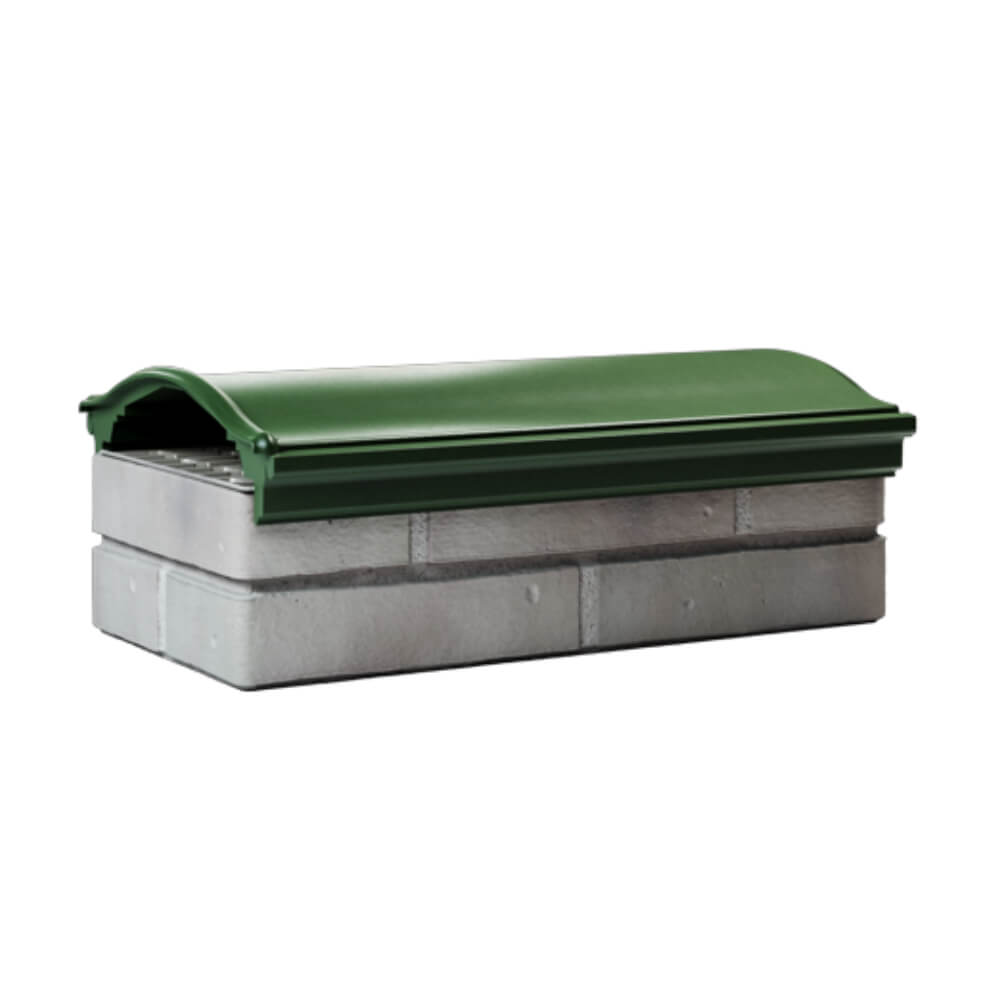 Парапет Zking Монблан Зеленый посадка на 1 кирпич (200/225/255мм) Минск фото