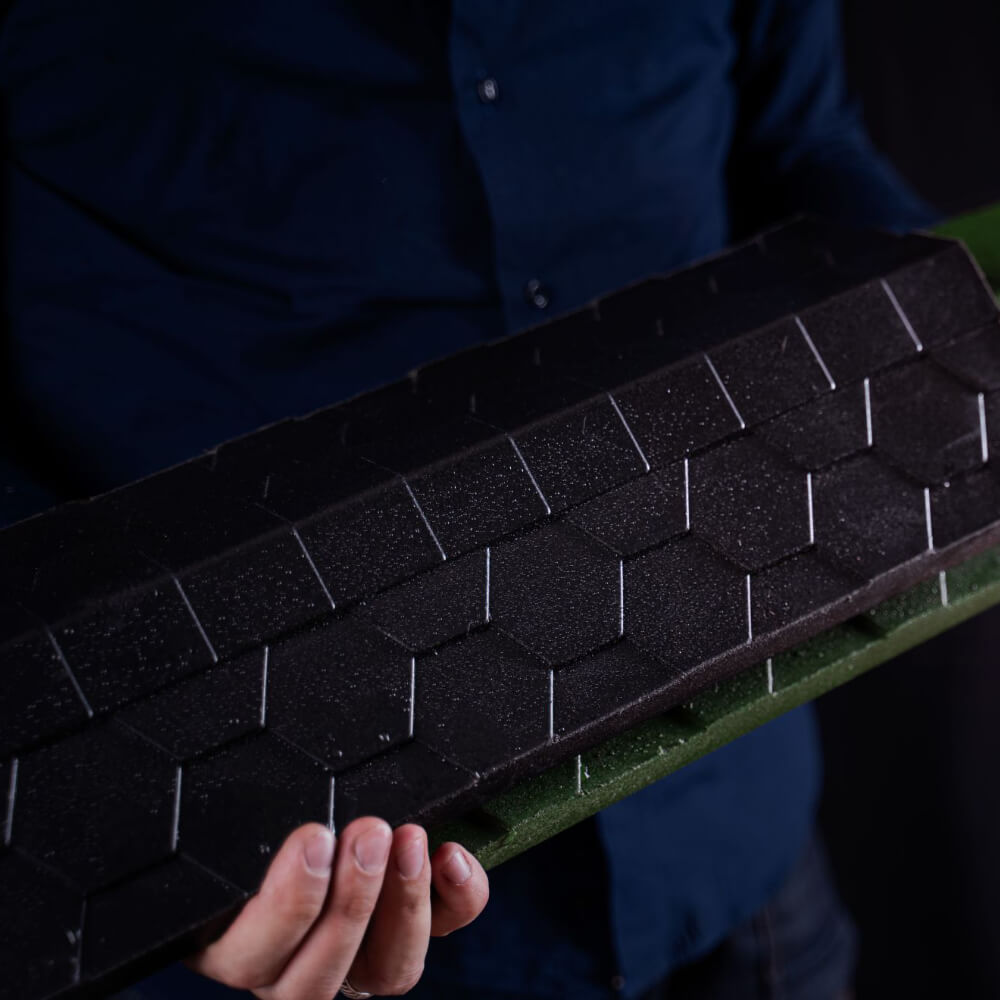 Парапет Zking Эверест Черный с посадкой на 1 кирпич (200/225/255мм) в Минске фото