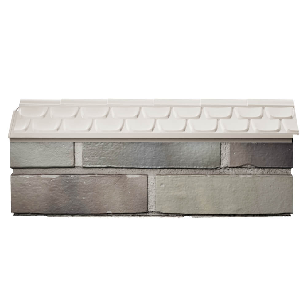 Парапет Zking Эльбрус Бежевый с посадкой на 0.5 кирпича (130мм) в Минске фото