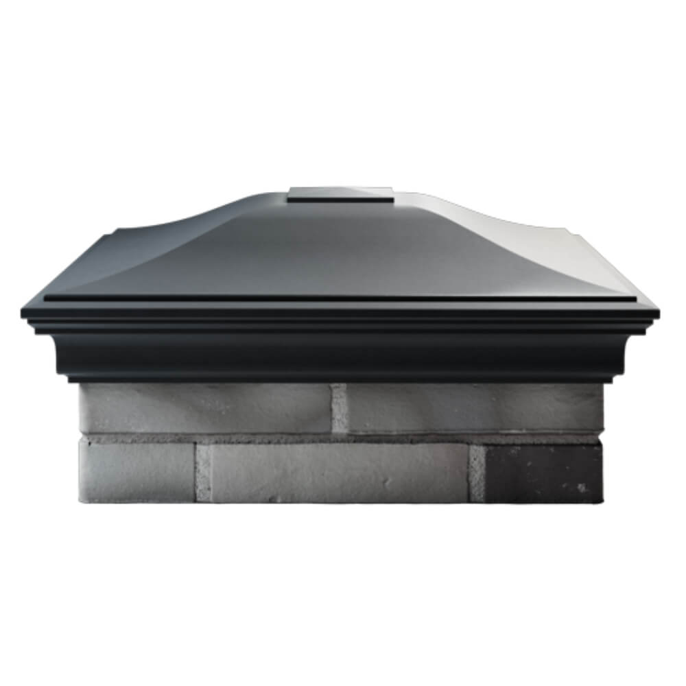 Колпак Zking Монблан Серый на столб 2х2 кирпича (515х515мм) в Минске фото