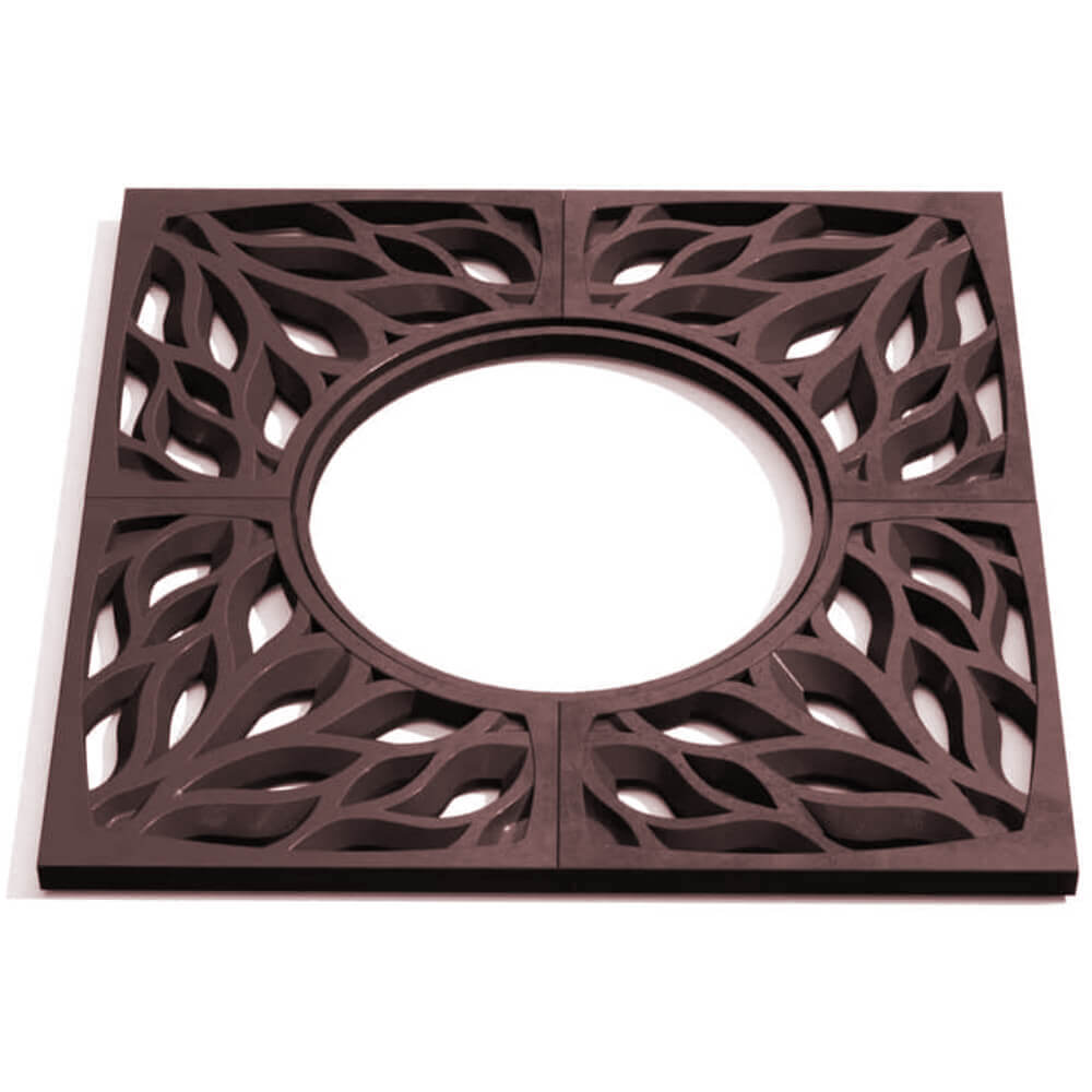 Приствольная решетка для дерева ZKING CRUST 1.2х1.2м Коричневая Минск фото