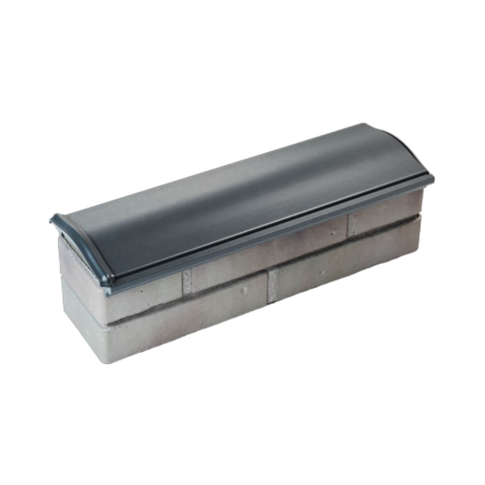 Парапет Zking Монблан Серый посадка на 0.5 кирпича (130мм) в Минске фото