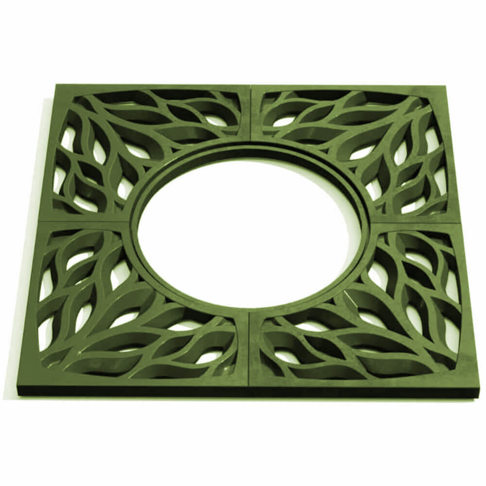 Приствольная решетка для дерева ZKING CRUST 1.2х1.2м Зеленая Минск фото