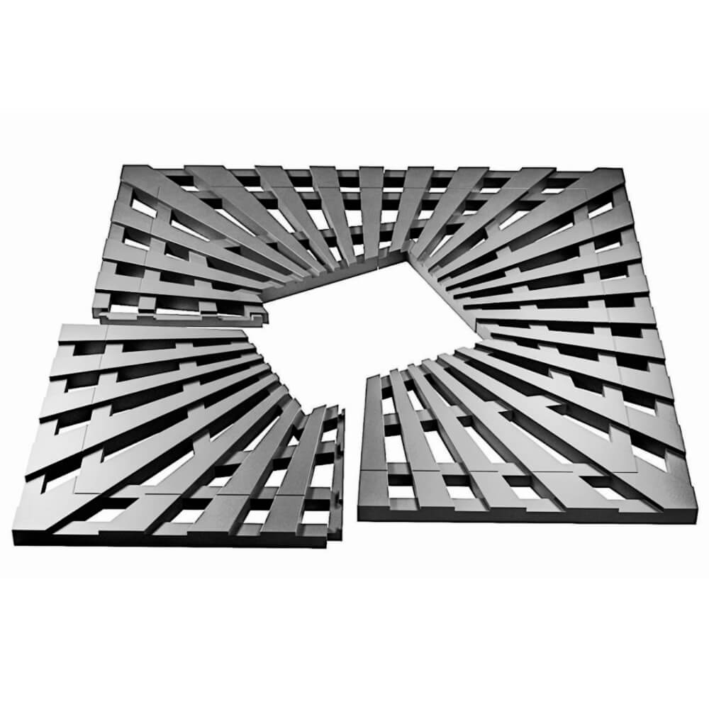 Приствольная решетка для дерева ZKING ATMOSPHERE 1.2х1.2м Серая в Минске фото