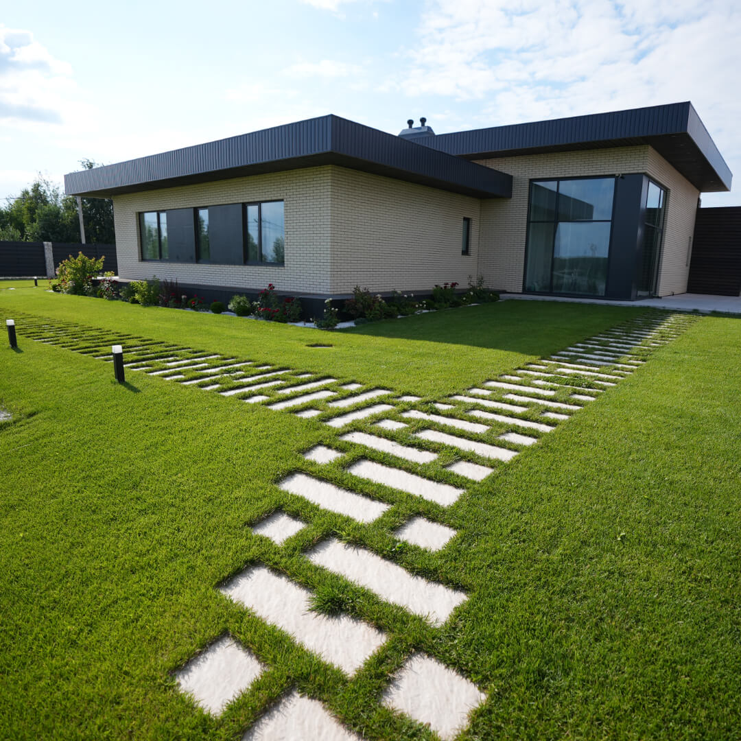 Шаговая плита STONE Светлая Галька 990х330х55мм в Минске фото