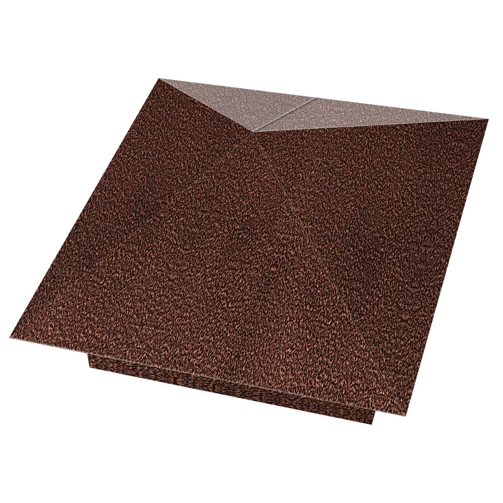 Колпак металлический 400х400мм Антик Хамелеон заборный Минск фото