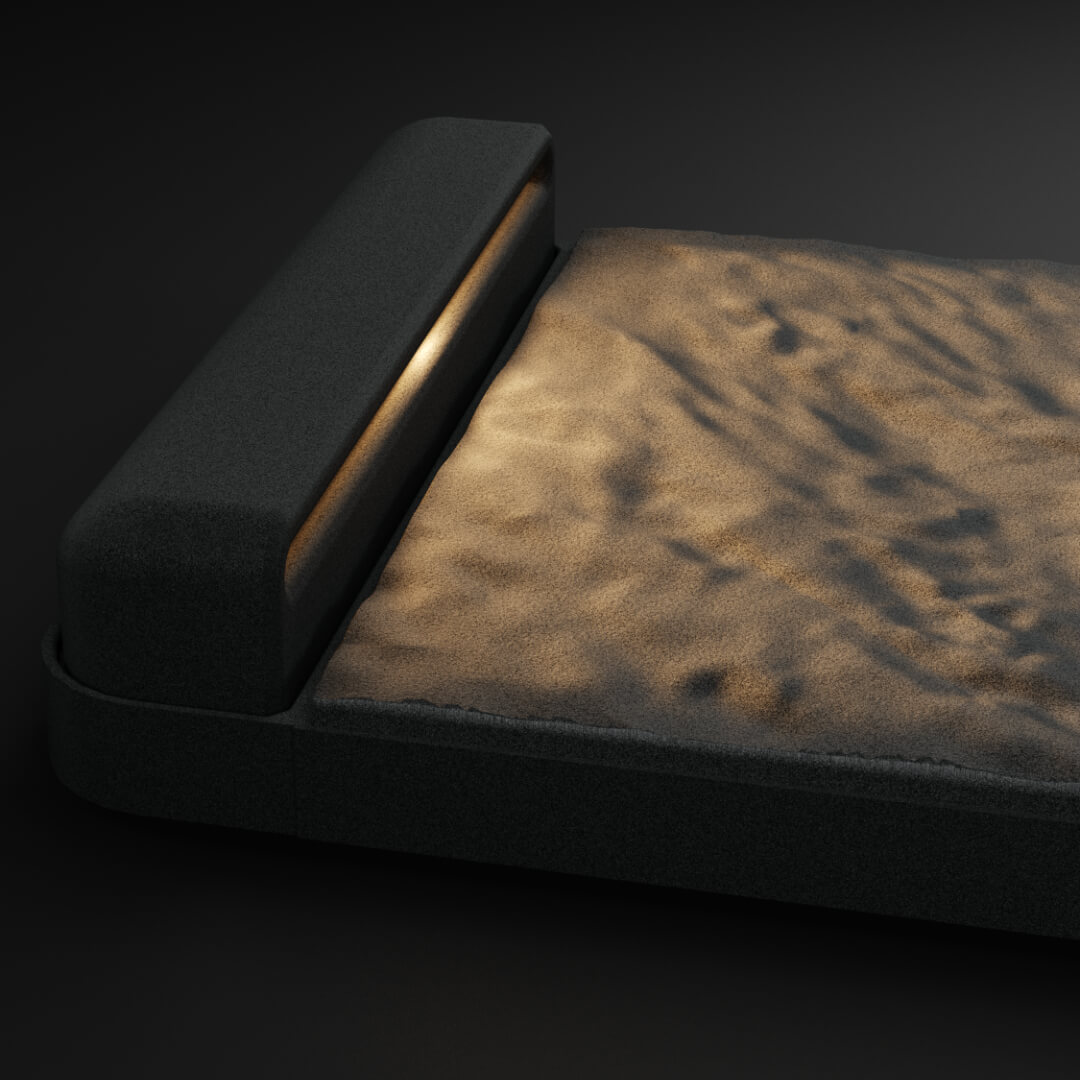 LED Светильник для шаговой плиты STONE Графитовый Серый 330х75х98мм Минск фото