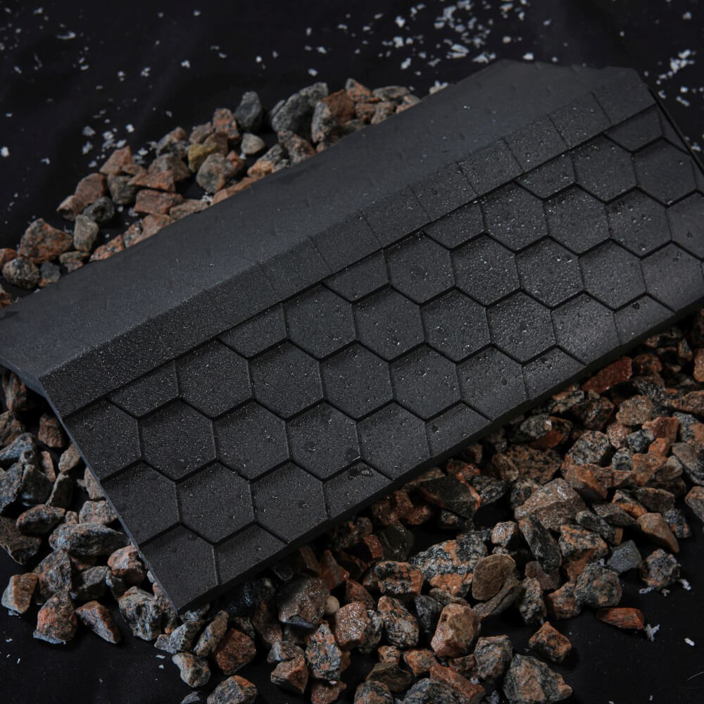 Парапет Zking Эверест Черный с посадкой на 1 кирпич (200/225/255мм) в Минске фото